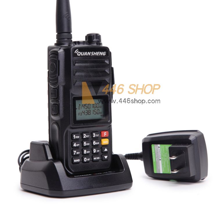 QUANSHENG Quansheng TG-UV2 Plus VHF UHF Air Band Handheld Two Way Radio