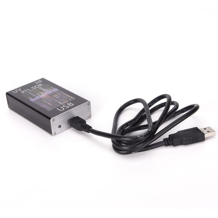100KHz-1.7GHz full UV HF RTL-SDR USB Tuner Receiver R820T+8232 Ham 