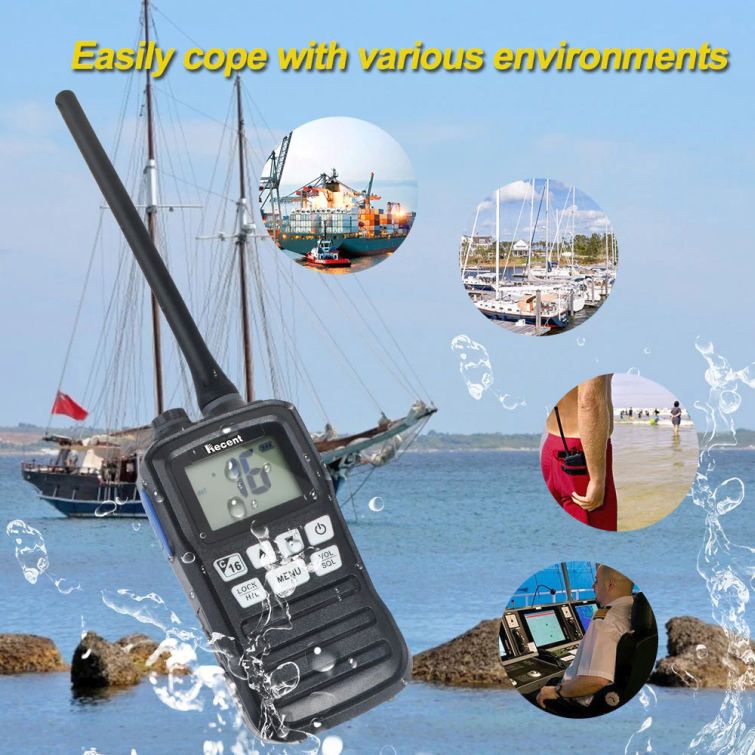 VHF Marine Radio Transceiver RS-25M,SOCOTRAN RS-25M Marine two way rad –  SOCOTRAN Professional TWO WAY RADIO