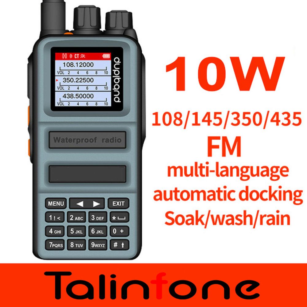 walkie talkie 100km uhf vhf radio